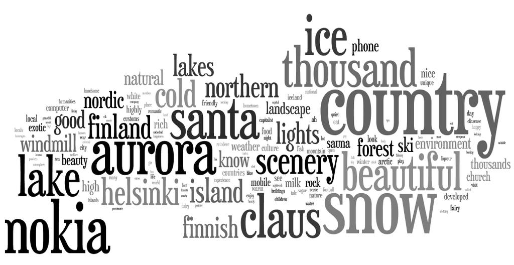 Image of Finland varies between countries Q: