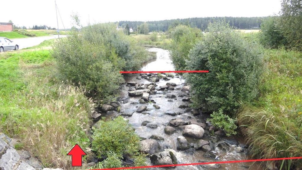 7 Kuva 3.5. Oriniemenjoen Koski silta sähkökoekalastusala vuonna 2017. 3.2 Tulokset Oriniemenjoen koskialueiden kalasto oli odotettua heikompi ja saalislajistoltaan harva.