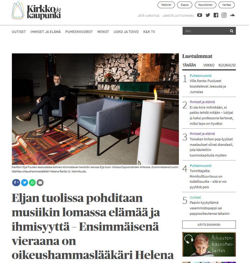 Kirkko ja kaupunki jo