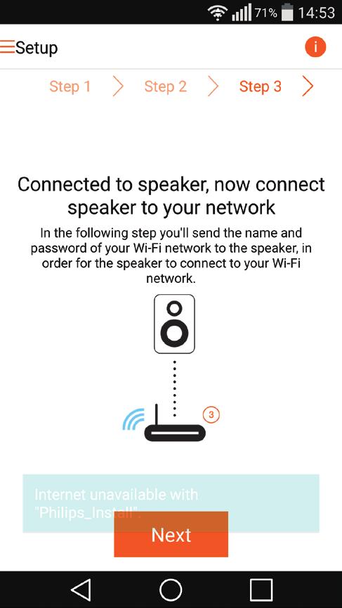 Suomi 4 Paina AW1000-laitteen takana olevaa WI- FI SETUP-painiketta.
