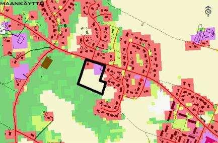 Suunnittelualueen maankäyttö on 1960-luvulta lähtien rakentunutta pientaloaluetta. 3.2.