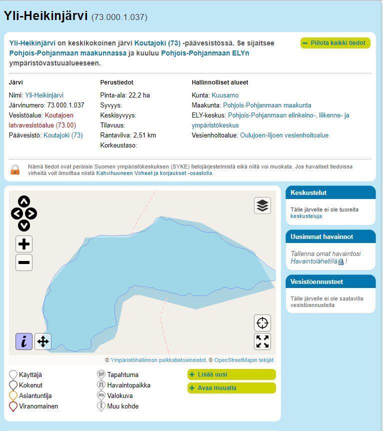 YLI-HEIKINJÄRVEN