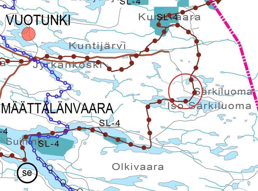 YLI-HEIKINJÄRVEN RANTA-ASEMAKAAVA 42 Kuusamon