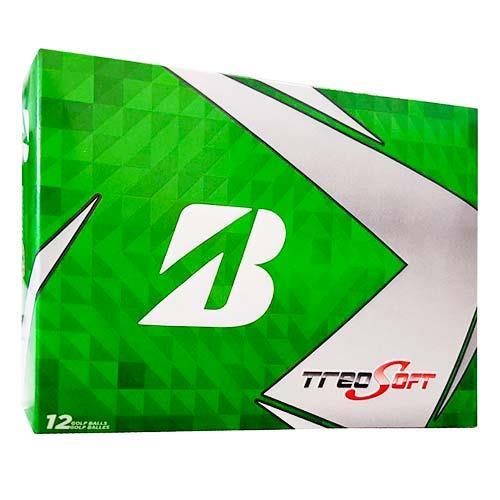Bridgestone TreoSoft 2-osainen ionomerkuorinen pallo hitaammille mailanpäännopeuksille. koodi:a5 * 25 20 / tusina (alv.