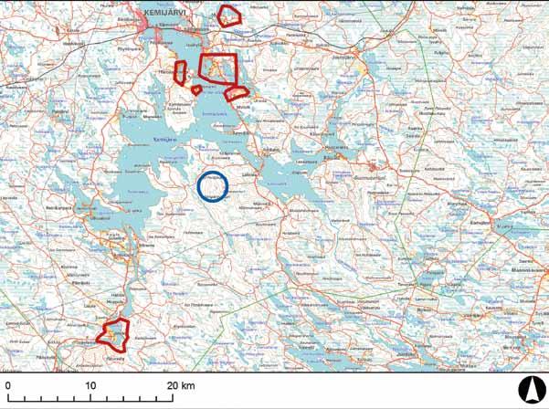 Ympäristön nykytila ja tehdyt selvitykset Luonnonolot Kuva 6 2.