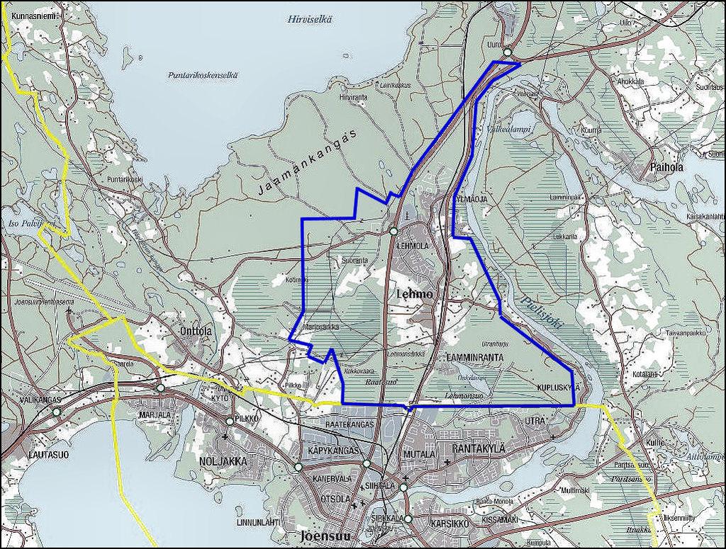 Kontiolahden Lehmon kaava-alueen linnustoselvitys 2010 Päivitetty 1/2019 voimassa olevan uhanalaisuusluokituksen ja julkisuuslain 24 :n mukaisesti Ari Parviainen Johdanto Selvitysalue sijaitsee