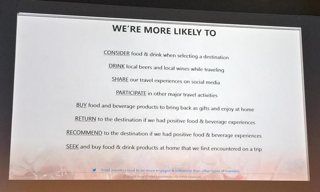 Ruokamatkailijan käyttäytymisestä Ruoan merkitys matkan
