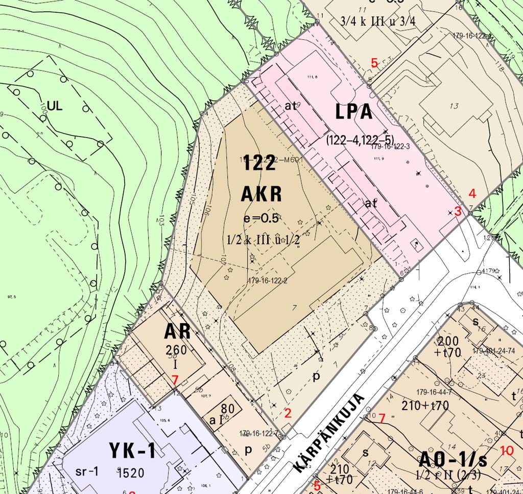 2017) suunnittelualue kuuluu seudullisesti merkittävään tiivistettävään taajamaan ja kulttuuriympäristön vetovoima-alueeseen. - Jyväskylän yleiskaavassa (hyväksytty 10.11.