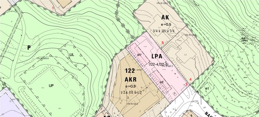 16:146 / KÄRPÄNKUJA 7 / ASEMAKAAVASELOSTUS (9) Ote ajantasaisesta asemakaavasta, johon on rajattu suunnittelualue punaisella värillä.