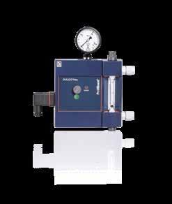 Tuottoteho: 12 g/h - 15 kg/h Kloorikaasun automaattinen hätäkatkaisujärjestelmä DULCO Vaq Sähkökäyttöinen hätäkatkaisujärjestelmä pysäyttää kloorikaasun syötön