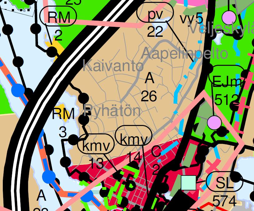 3. Suunnittelutilanne 3.. Kaava-aluetta koskevat suunnitelmat, selvitykset ja päätökset Päijät-Hämeen maakuntakaava (.3.008) alla SUUNNTTELUALUE Alueella ei ole yleiskaavaa Heinolan kaupungin rakennusjärjestys (.