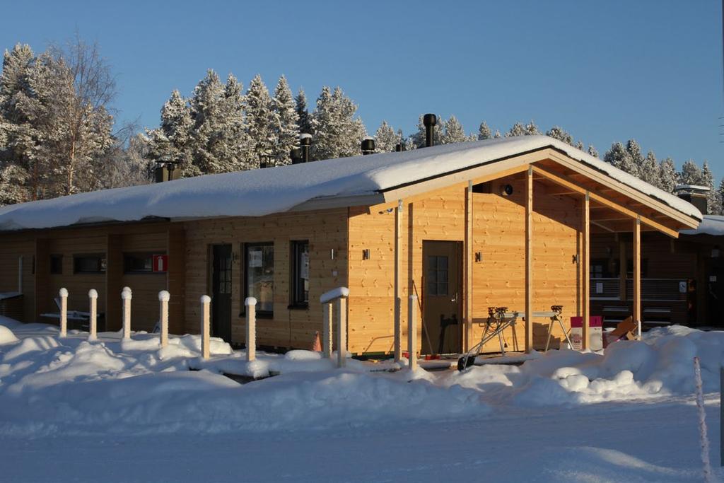 10 SF-C YT-KASI 2019 SF-Caravan Oulun seutu ry TUVAN LAAJENNUKSEN RAKENNUSPROJEKTI Laajennus sijoittuu nykyisen Sarkatuvan jatkeeksi etelään päin.