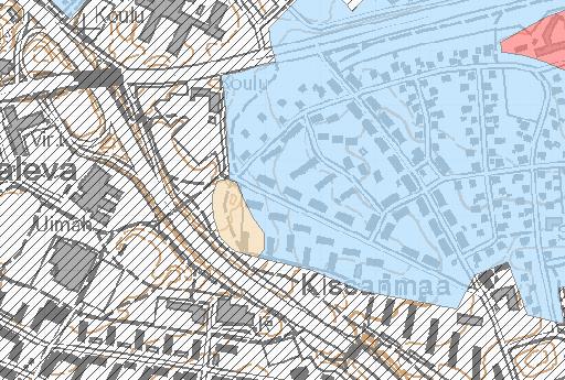 4 Maaperä ja luontoarvot Suunnittelualueen maaperää on kuvattu kuvassa 2.4.