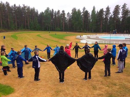 JÄSENTEN VAIKUTTAMISMAHDOLLISUUDET JA OSALLISUUS - Valmennusryhmissä yhdessä tekemistä vahvistetaan tutustumispäivillä,