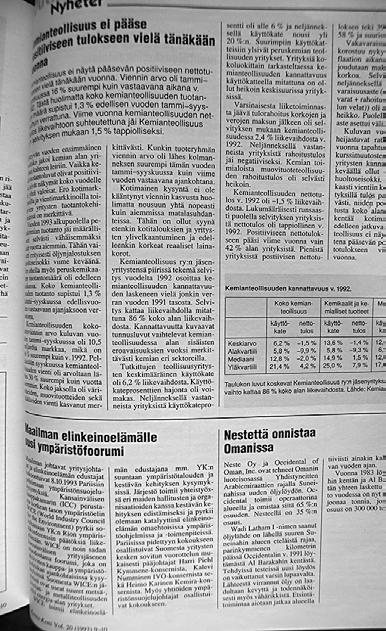 Kansainvälisen kauppakamarin (ICC) perustama korkean tason ympäristöelin WICE (World Industry Council for the Environment) pyrkii soveltamaan YK:n Rion ympäristökonferenssin päätöksiä liikeelämään.