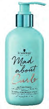 13 Mad about curls High foam cleanser Hellävarainen sulfaatiton koostumus kiharoille hiuksille.