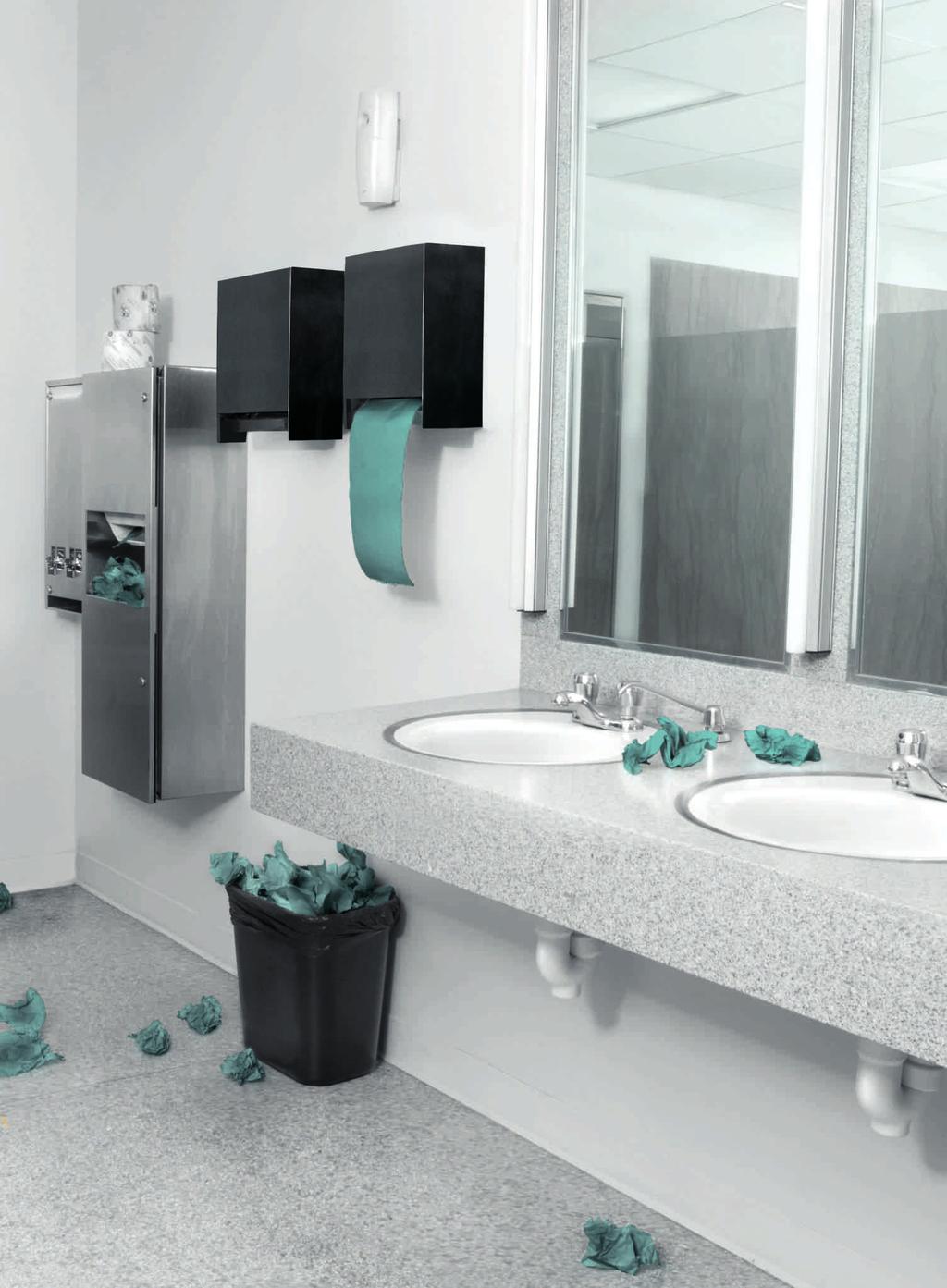 Koska paperitelineet ovat monesti tyhjiä mikä tekee käsien kuivaamisesta mahdotonta paperipyyhkeet voivat myös aiheuttaa hygieniaongelmia vielä WC-tilan ulkopuolella. Tiesitkö?