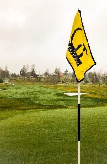 KUMPPANUUDET KENTTÄ- YHTEISTYÖ Golfkenttien kanssa tehtävää yhteistyötä jatkettiin Kytäjä Golfin, Pickala Golfin, St. Laurence Golfin ja Vierumäki Golfin kanssa.