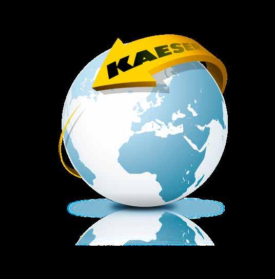 Kotonaan kautta maailman Maailmanlaajuisesti toimiva KAESER KOMPRESSOREN on yksi suurimmista kompressorien valmistajista ja paineilmateknisten järjestelmien toimittajista.