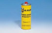 TARVIKKEET K-FLEX K-FLEX LIIMAT K-FLEX K 420-liimat on suunniteltu erityisesti käytettäviksi yhdessä K-FLEX elastomeerisen vaahtoeristysmateriaalin kanssa.