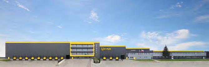 PREMIUM-TUOTTEET K-FLEX Euroopan suurin ja nykyaikaisin tuotantolaitos. K-FLEX tuotantolaitos Wielinenissä, Puolassa.