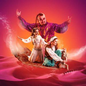 LIITE ALADDIN JA TAIKALAMPPU la 13.4.2019 teatterimatka Seinäjoelle Keski-Suomen Allergia- ja Astmayhdistyksen koko perheen teatterimatka.