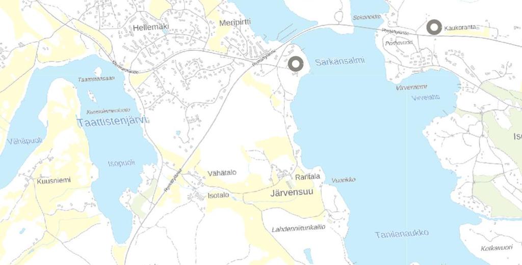 Birgitan talo ja Osuuspankin talo, kerrostaloja (Vv) 13. Porhonkallio ja Virpi, palveluja ja pientalorakentamista Röölän alue, rannan järjestelyjä (Vv) 15.