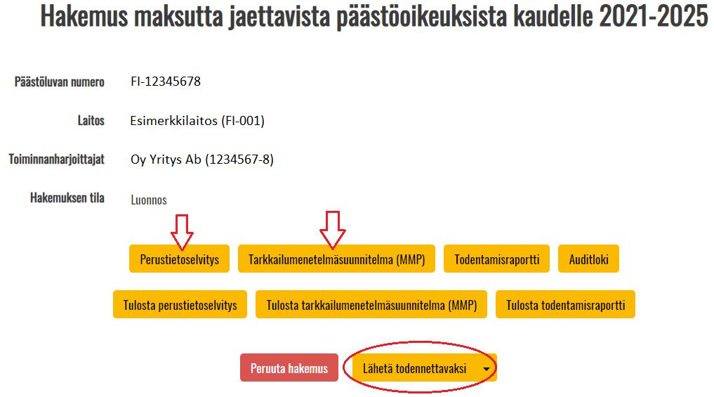 11 (15) 3. Valitse tunnistautumistapa ja kirjaudu 4. Aloita hakemuksen tekeminen painamalla Luo uusi hakemus. 5.