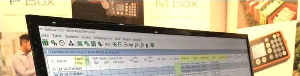 Mobilzeitin työajan seuranta- ja