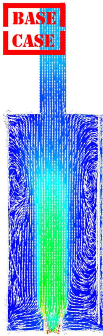 APPENDIX III: PROCESS FURNACE SIMULATION RESULTS: CONTOUR PLOTS