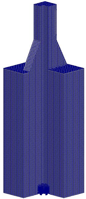 60 Figure 5.2. Coarse mesh (left picture) and fine mesh (right picture). In Figure 5.