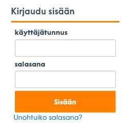 Posti toimittaa sinulle vain käyttäjätunnuksen, joka useimmiten on sama kuin ilmoittautumisen yhteydessä antamasi