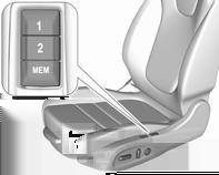 Istuimet, turvajärjestelmät 51 Säädä istuimen selkänoja haluamallasi tavalla. Paina e selkänojan leveyden pienentämiseksi. Paina d selkänojan leveyden suurentamiseksi.