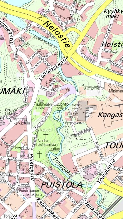 Tourujoen kunnostusratkaisu Kunnostus alkanee vuonna 2020.