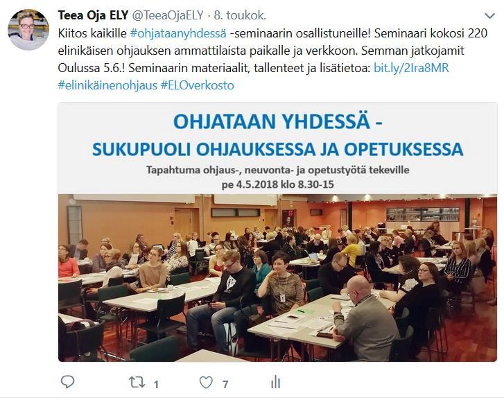 Tapahtuman esitysmateriaalit ja