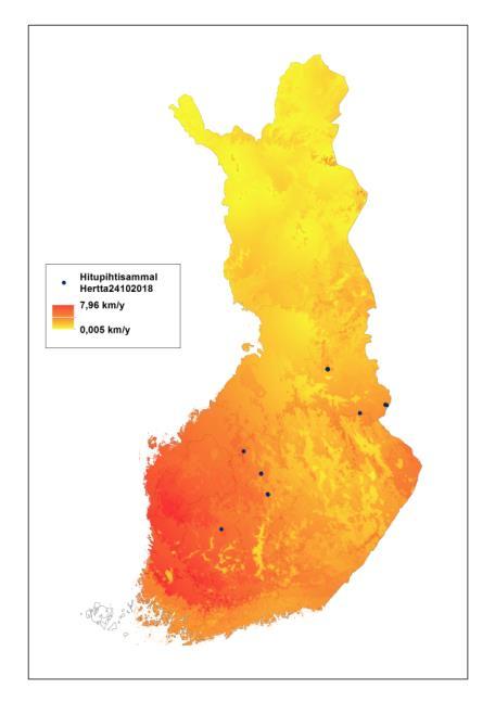 Ilmastoviisas suojelu- ja hoitosuunnittelu: Hitupihtisammalen tapauskohtainen näkökulma esiintymät Suomessa Suojelumetsien ja metsälajien ilmastoviisas hoitosuunnittelu - eroaa suoympäristöjen