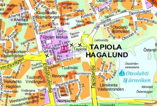 s. 1 / 11 Alue 210433 Asianumero 2019/10.02.03/2017 22.1.2018 Tapiolan keskus (Raitinlukko ja Länsituulenaukio) Asemakaavan muutos Rakennustaiteellisesti arvokkaan