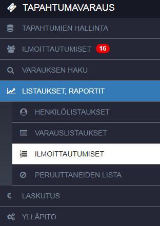 Asiakaslaskutusta varten ohjelmistosta voidaan tuottaa yhteysohjelma Asiakkaan taloushallintoon.