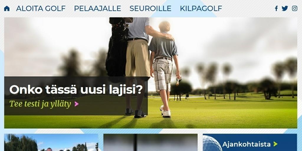 Golf.fi: Katso tuoreet yhteystiedot Vuodenvaihde toi muutoksia Golfliiton henkilökuntaan ja monien toimenkuviin.