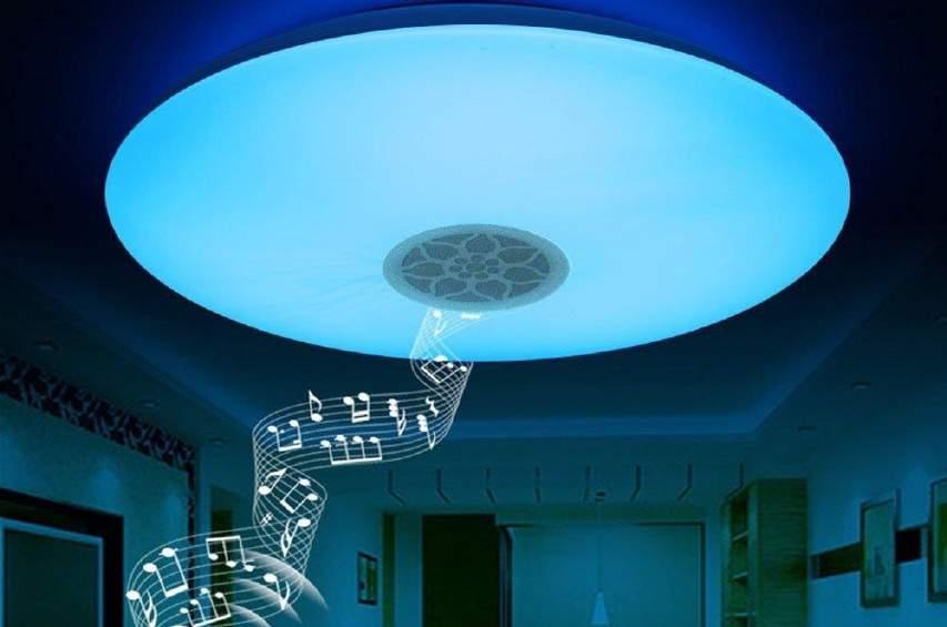 Music-Plafondi bluetooth Bluetooth-ohjaus puhelimella tai tabletilla
