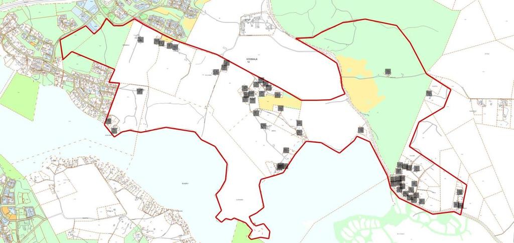 2.6 Nykyinen maankäyttö Selvitysalueen koko on lähes 3 km 2 (298 ha).