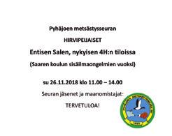 Natalija Hotsyk (sopraano), Olga Antonjuk (mezzosopraano) ja Julija Rudnytska (altto). Ohjelma 10. Tervetuloa! Raamattupiiri ma 19.11. klo 18 Sarpatissa. Sururyhmä läheisensä menettäneille ti 20.11. klo 18-19.