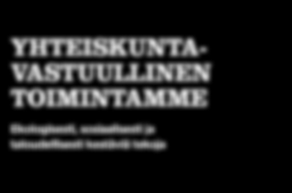 taloudellisesti kestäviä tekoja