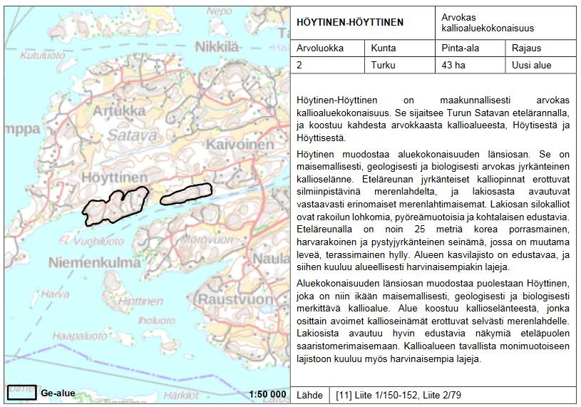 Maakuntakaavoitus Varsinais-Suomen luonnonarvojen