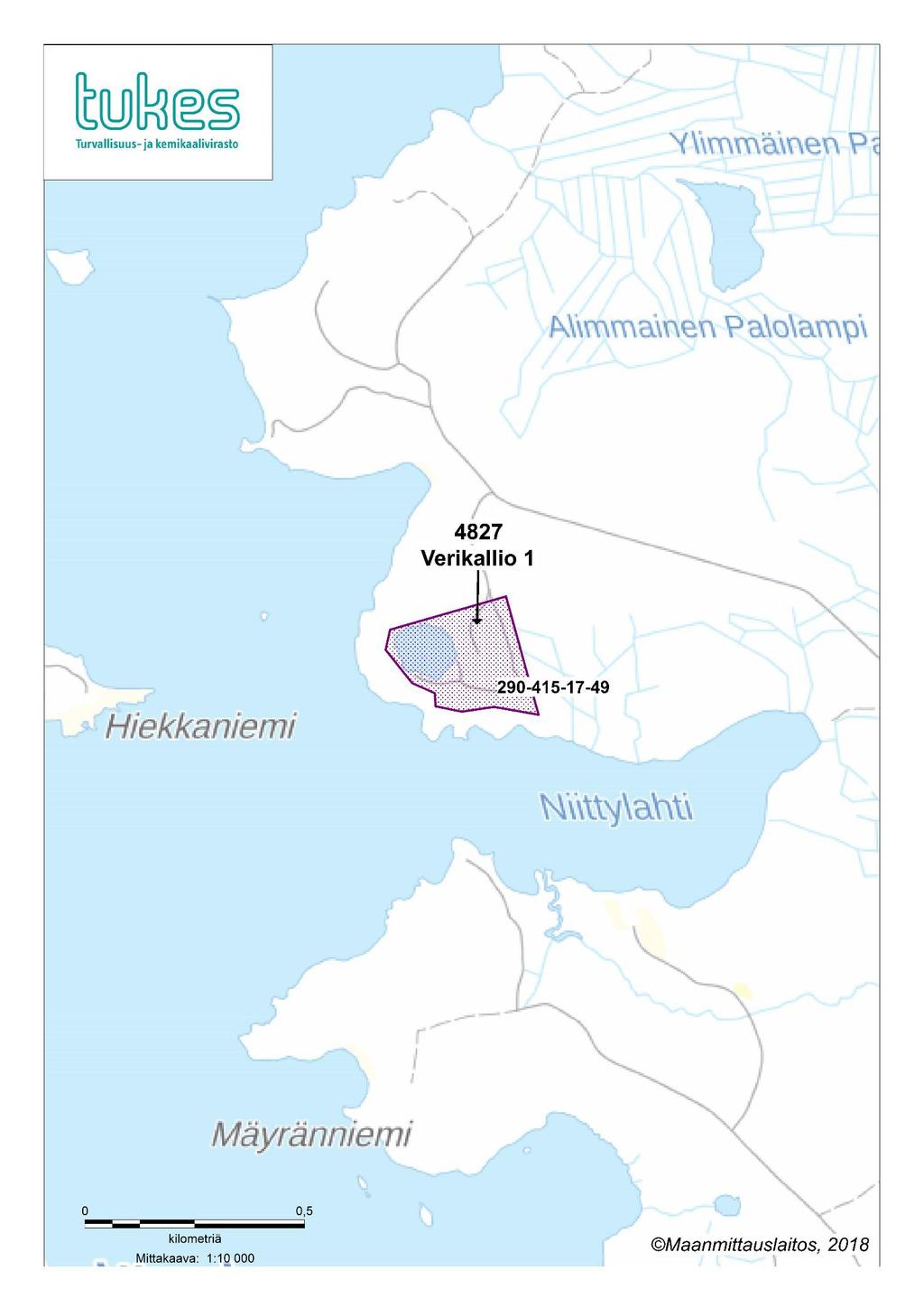 Verikallio 1 -kaivospiirin KaivNro 4827