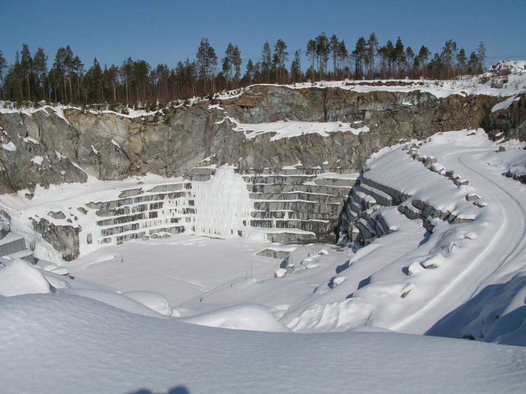 Tulikivi Oyj Verikallion kaivospiiri, Kuhmo Louhostoiminnan lopettaminen ja