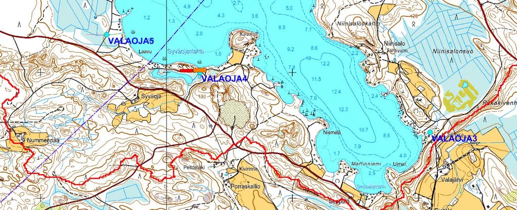 2 Kokonaiskuormitus ja kuormituslähteet Valuma-alueella muodostuvan kuormituksen suuruutta sekä kuormituksen jakautumista eri lähteisiin arvioitiin Suomen ympäristökeskuksen kehittämän ja ylläpitämän