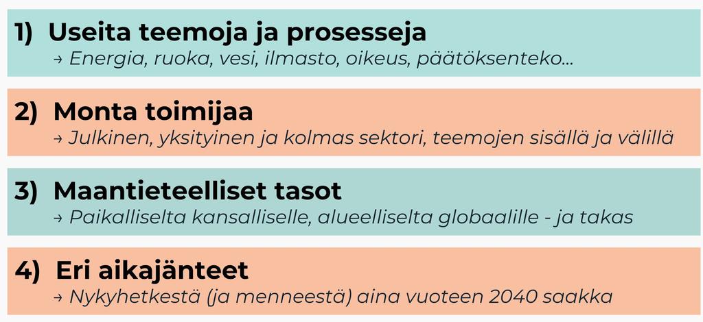 Kohti kestävää turvallisuutta?