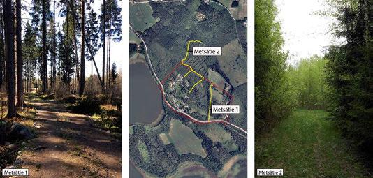 25 6 VIHERALUERAKENNE Maisemaselvitysalueen ja sen ympäristön viheraluerakenne on vaihteleva ja monimuotoinen.
