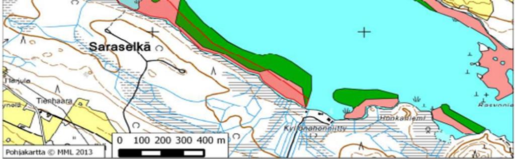 Vesikasvillisuutta voidaan niittää Kuonanjärvellä suunnitelman mukaisesti viitasammakon lisääntymisen siitä häiriintymättä. Vehkaojan edustalta kaakkoon (kuva 13) havaittiin lummelampikorentoa.